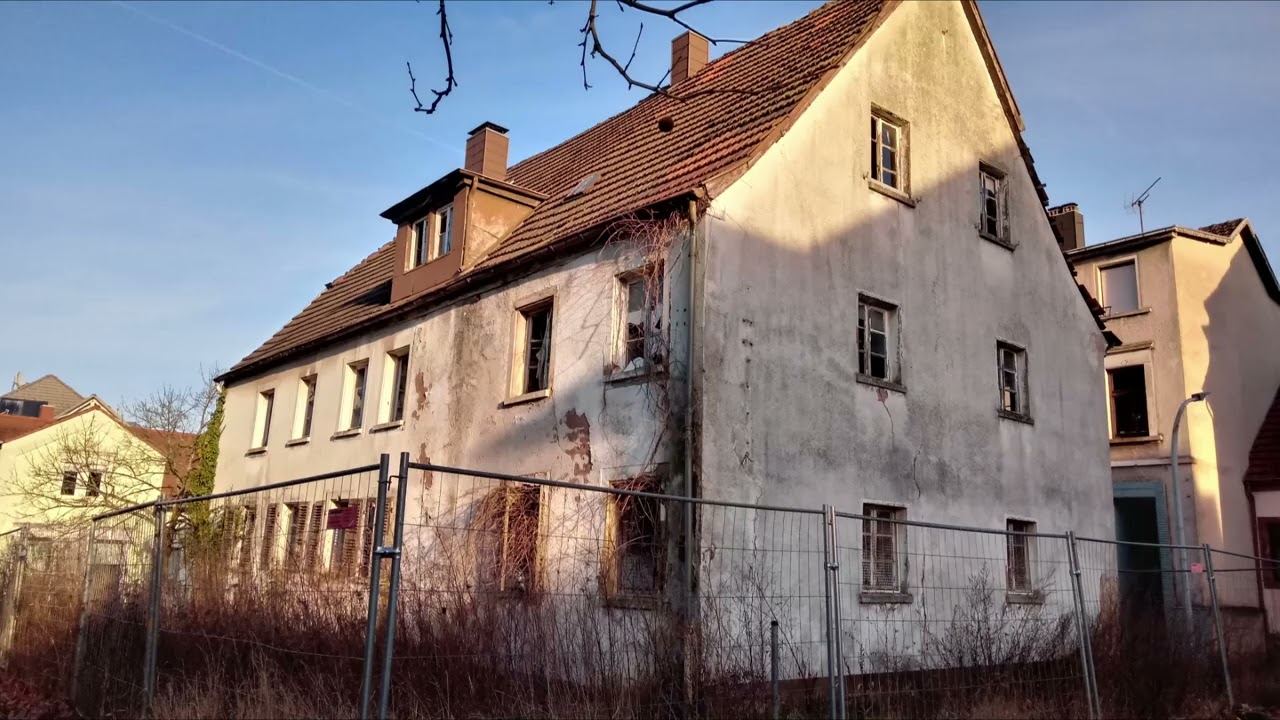 Ehemalige Blaufabrik Sulzbach / Saar nach 300 Jahren Abgerissen
