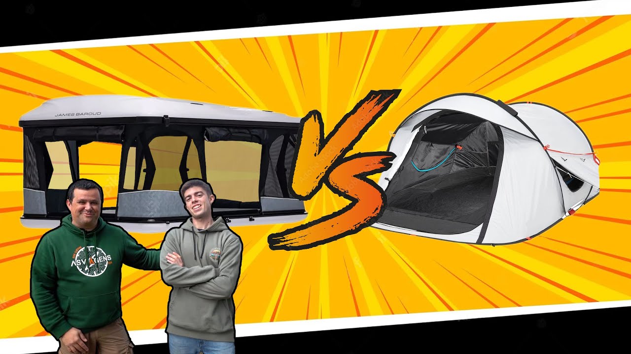 Quem ganha? Tenda tejadilho ou tenda 2 segundos? - James Baroud Odyssey