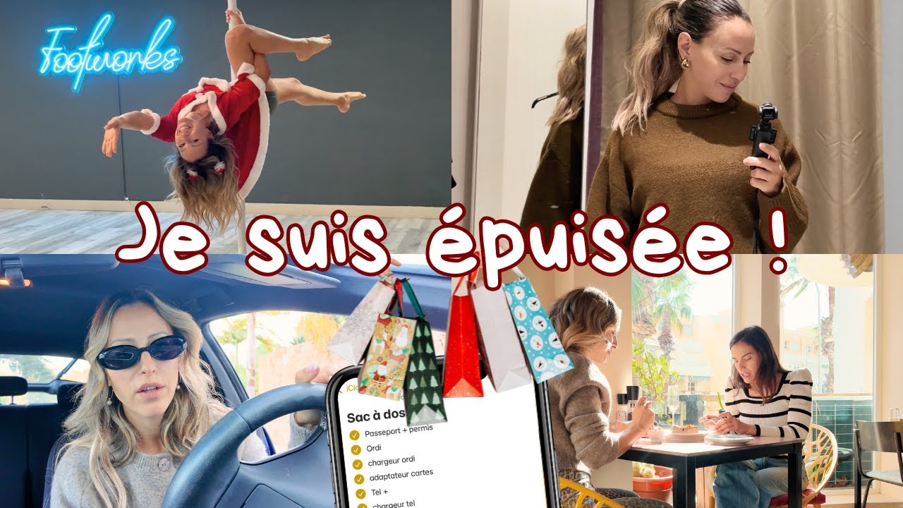 Je suis épuisée : dernière ligne droite avant Noël
