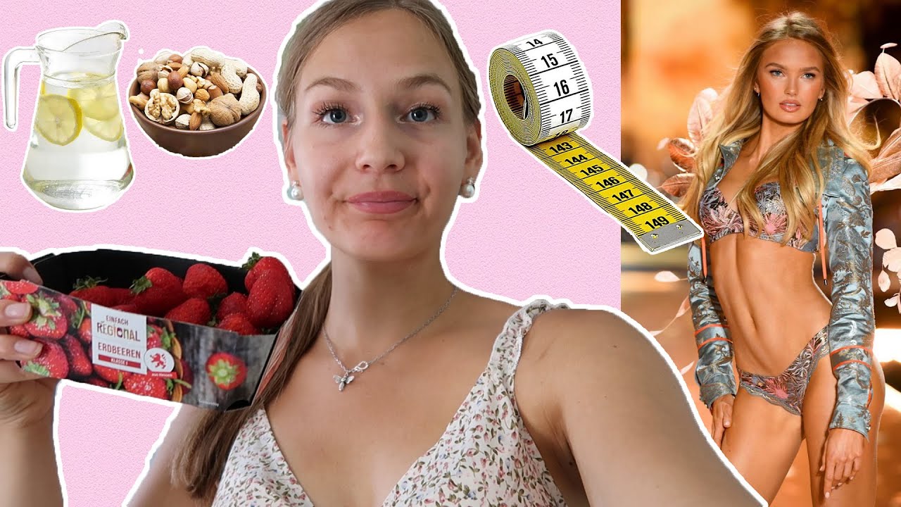 1 TAG essen wie VICTORIA SECRET MODEL