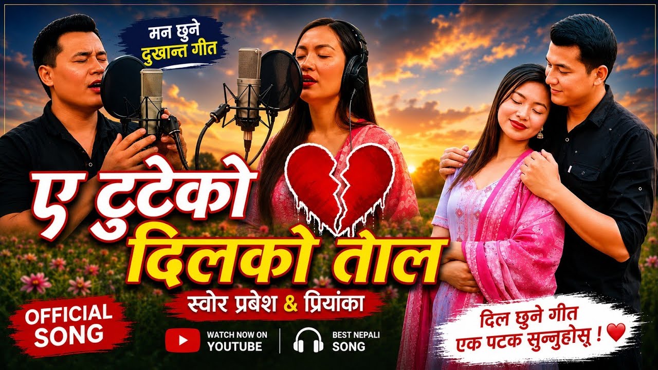 Tuteko Dill  New Nepali Song 2026| Sad Romantic / Heartbreak Love Song Mr. Prabesh