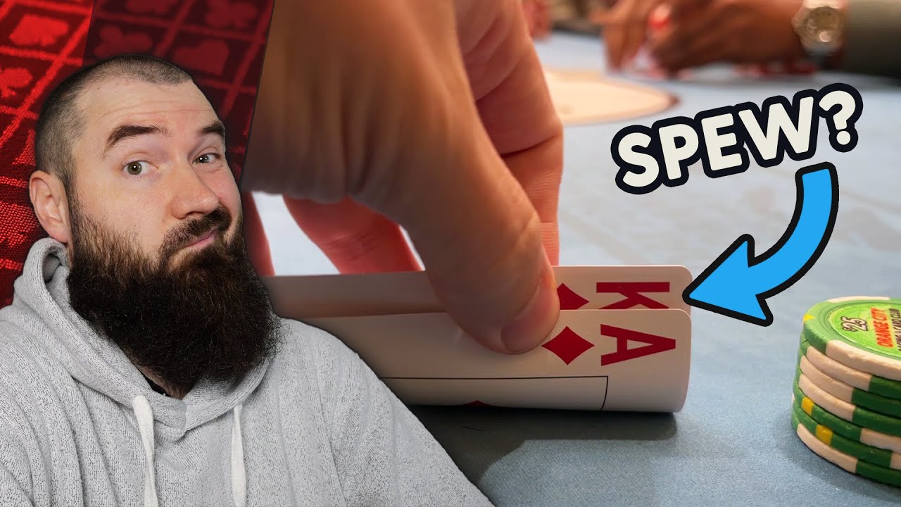Is This SPEW With Ace King At $1/$2!?