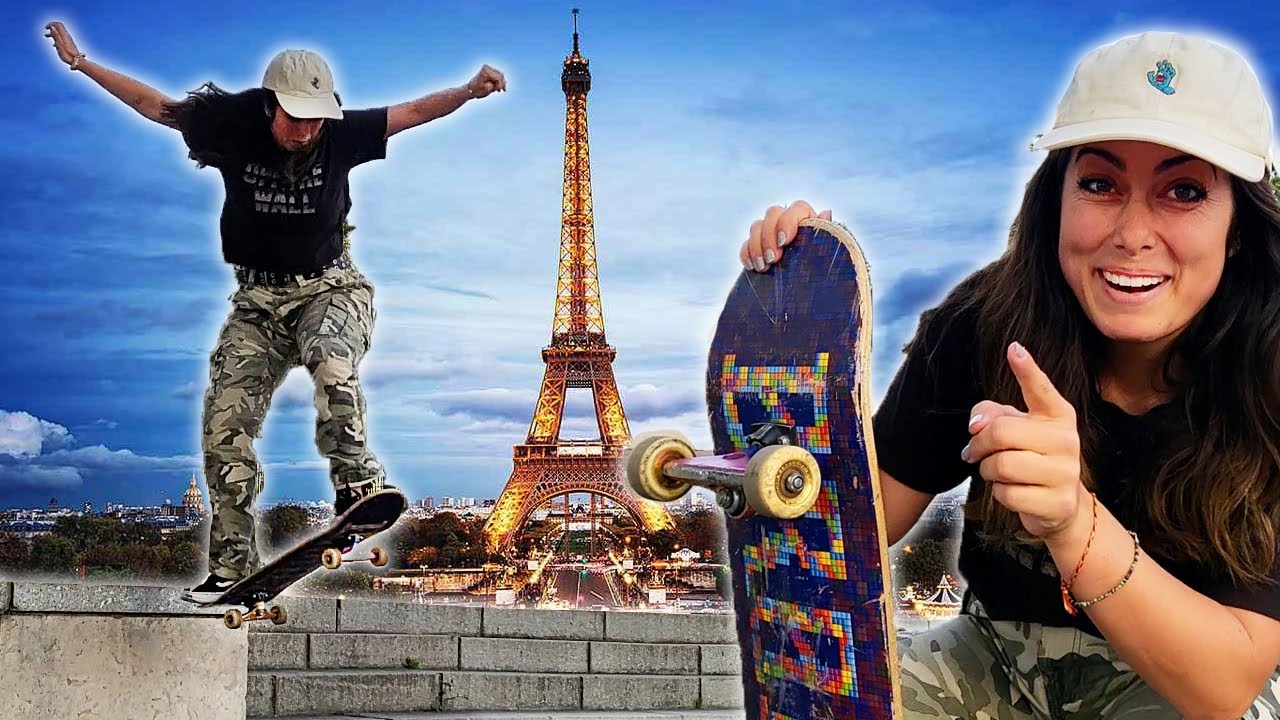 Street Skateboarding in Paris