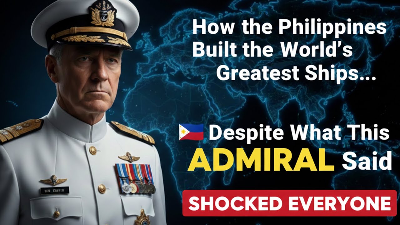 Как Филиппины🇵🇭 построили величайшие в мире корабли... Вопреки тому, что сказал этот адмирал!🇵🇭