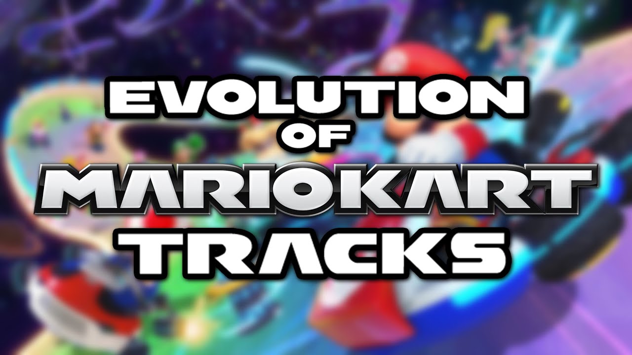 Evolution of MARIO KART Tracks (1992-2025)