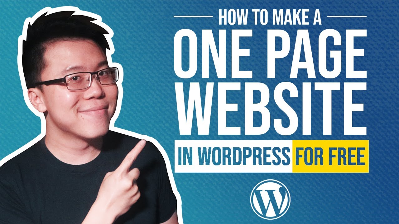 How to Create A One Page Website in WordPress Easily (No Page Builder)