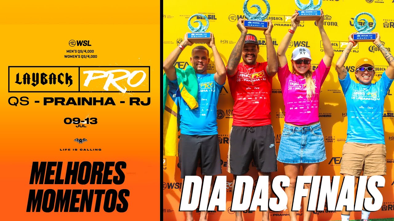 Melhores Momentos: WSL Layback Pro Prainha - Dia das Finais