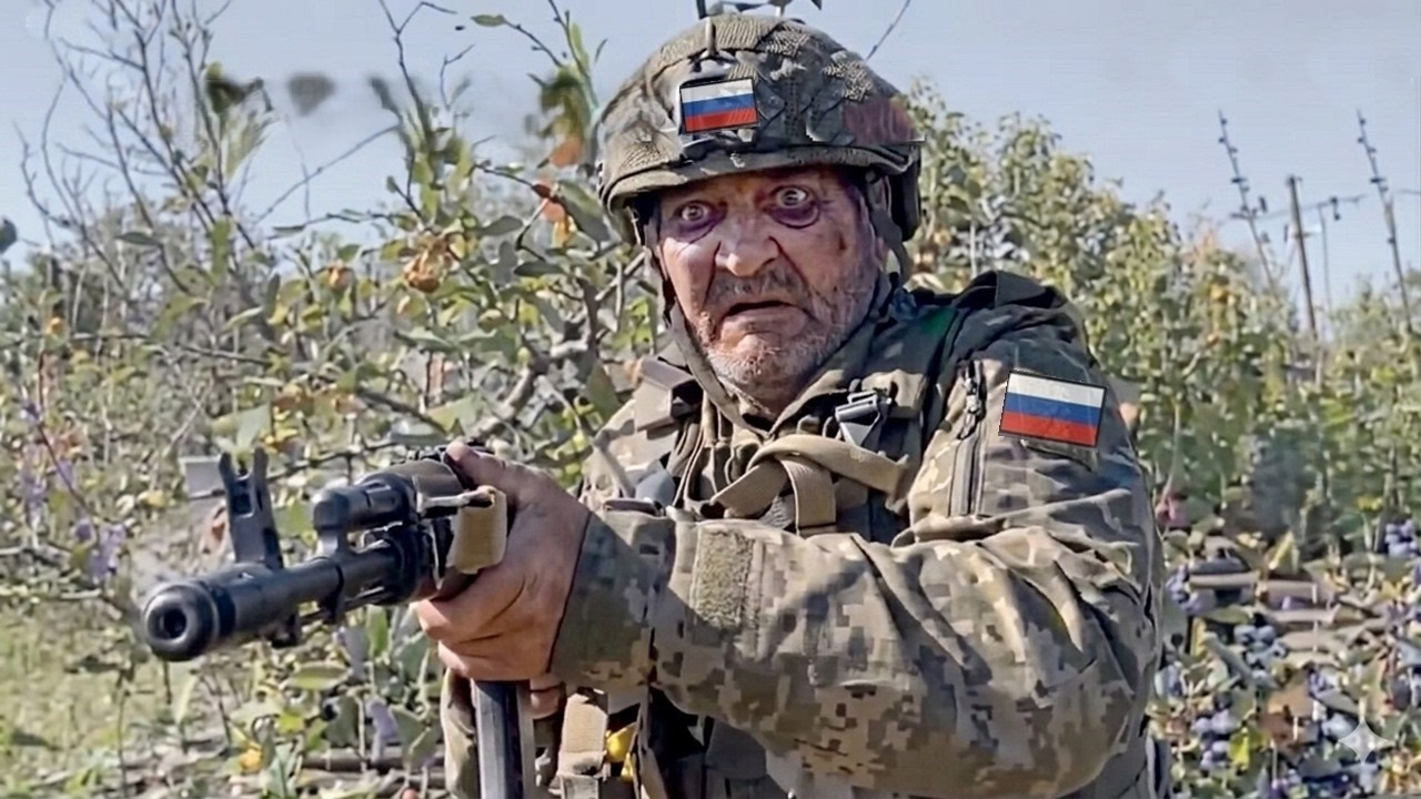 Russian Forces Seen in Combat With Injuries.