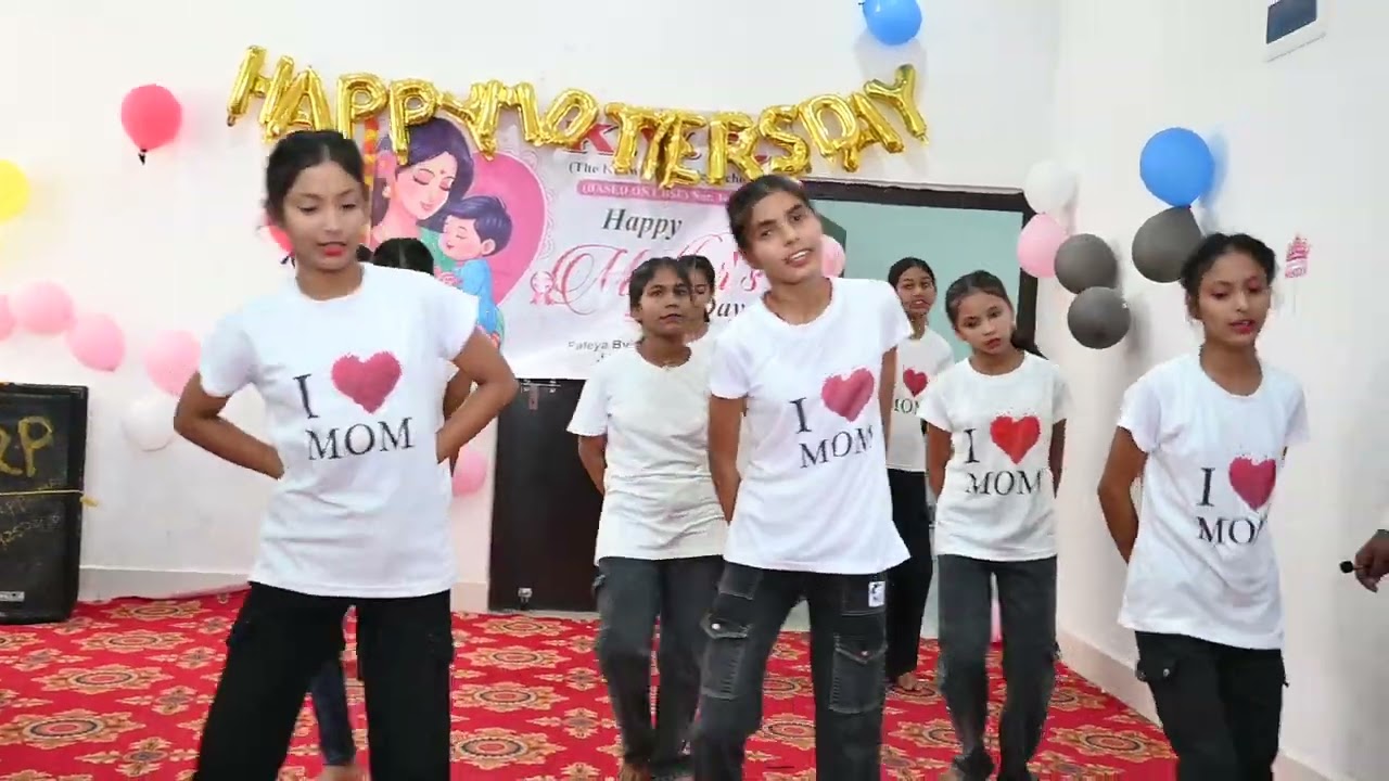 Happy mother's day 💐❤️ video best song 🎉💟 children dance 🎊🩰 in k.v.s school Makhdumpur