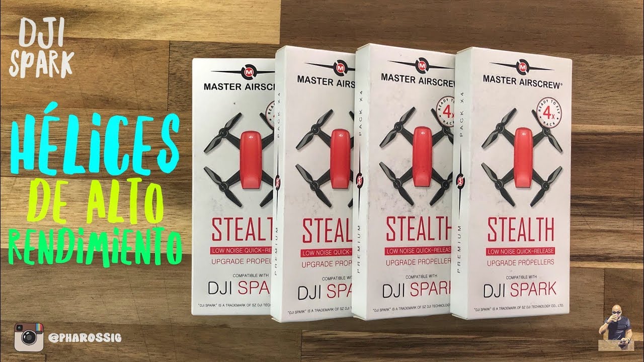 HÉLICES DE ALTO RENDIMIENTO MASTER AIRSCREW - DJI SPARK