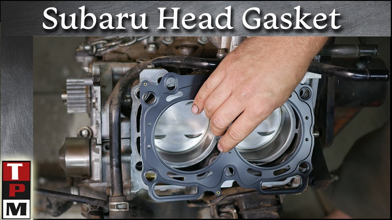 2005 Subaru Forester Pt 5 Cylinder head installation