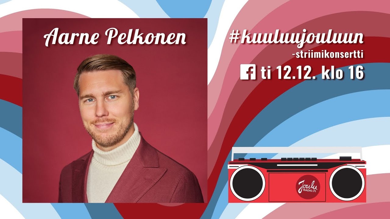 #kuuluujouluun -striimikonsertti: Aarne Pelkonen