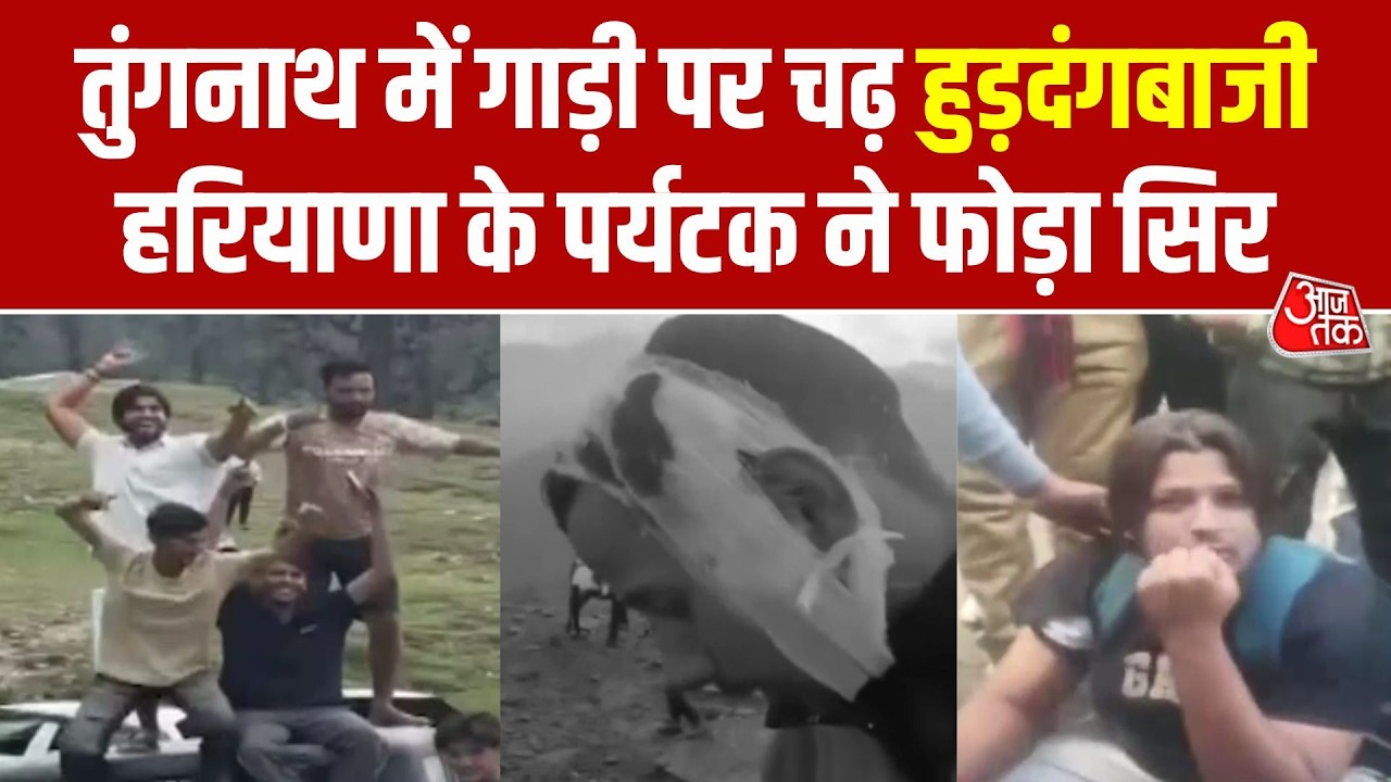 Tungnath Temple में पर्यटकों की हुडदंगबाजी का VIDEO Viral | Aaj Tak Hindi News