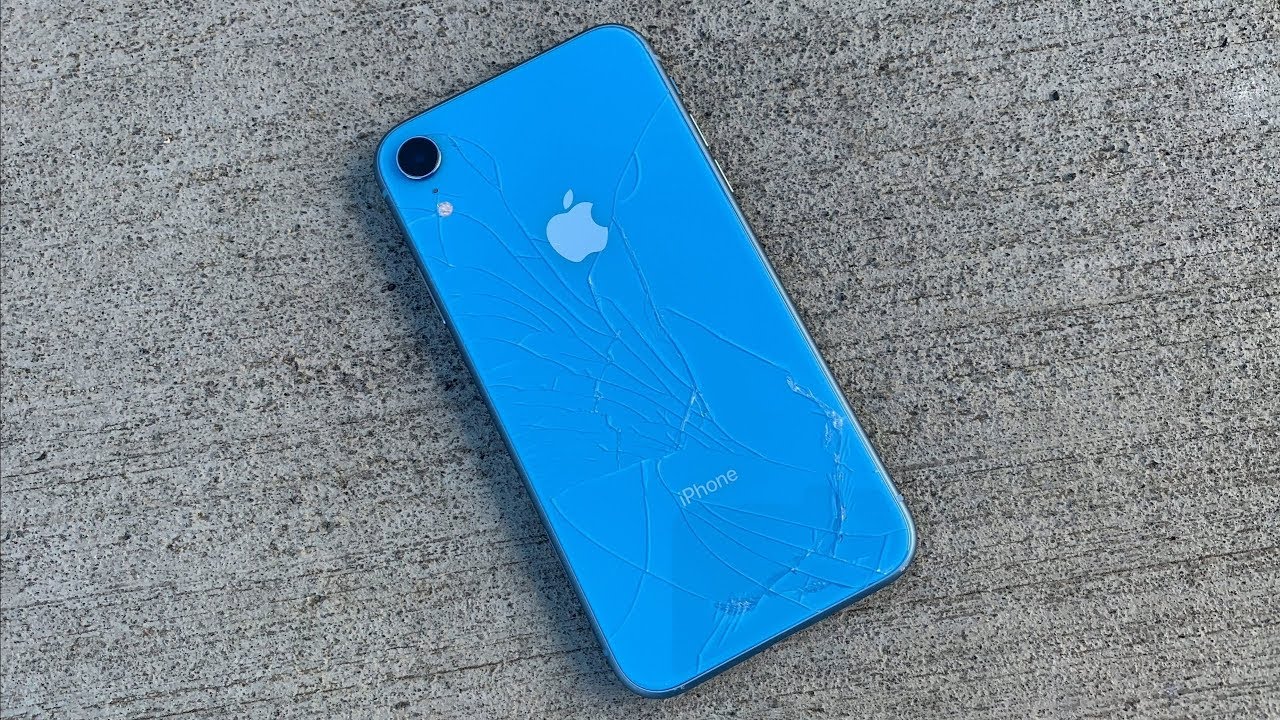 iPhone XR DROP TEST!