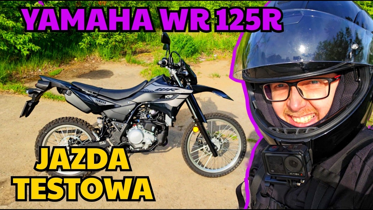 Yamaha WR125R - Co to jest za sprzęt!? Jazda testowa
