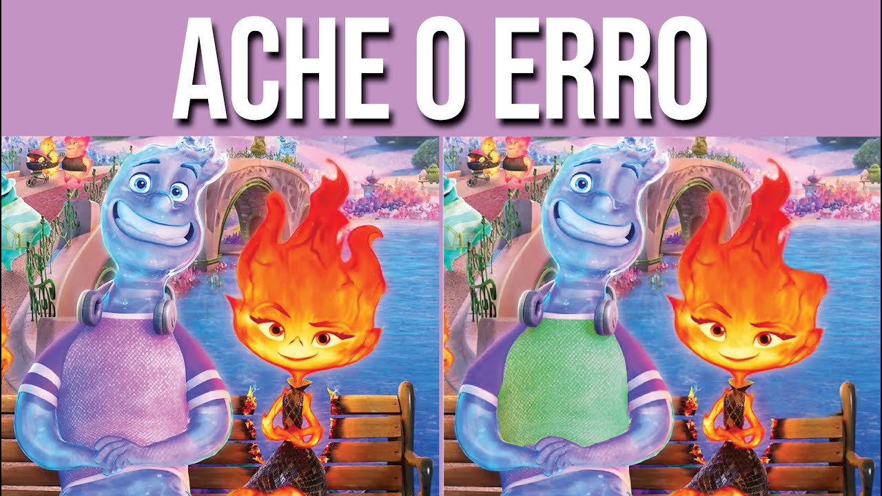 Ache os 7 erros do Filme Elementos/Amigo Quiz