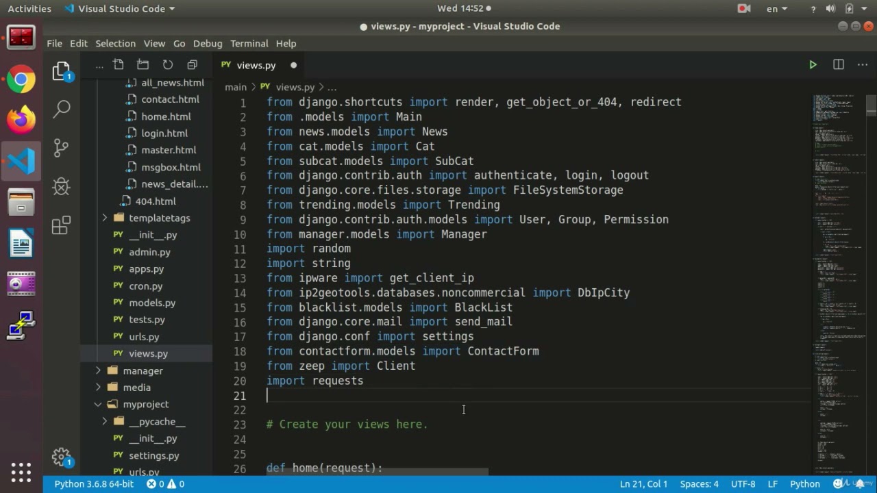 Curl | Python and Django