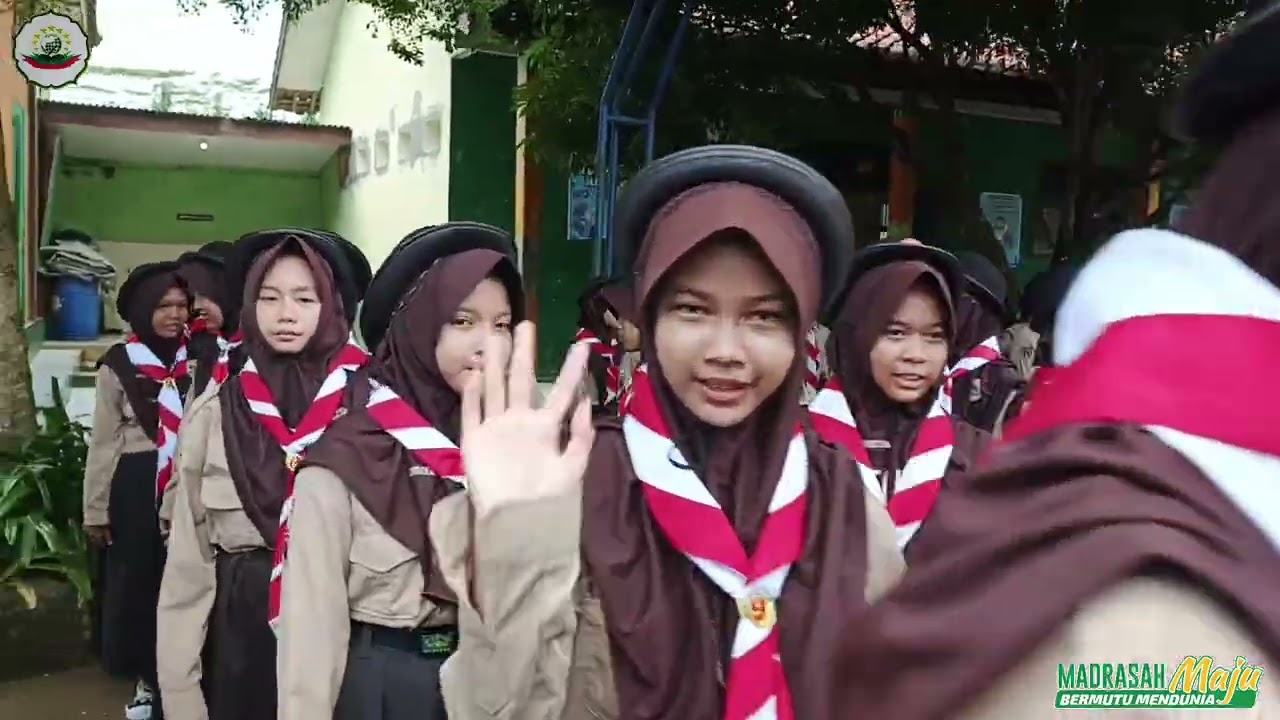 LOMBA TINGKAT (LT1) DAN GLADI MANTAP DEWAN PENGGALANGPANGKALAN MTs MA'ARIF NU 1 KEBASEN
