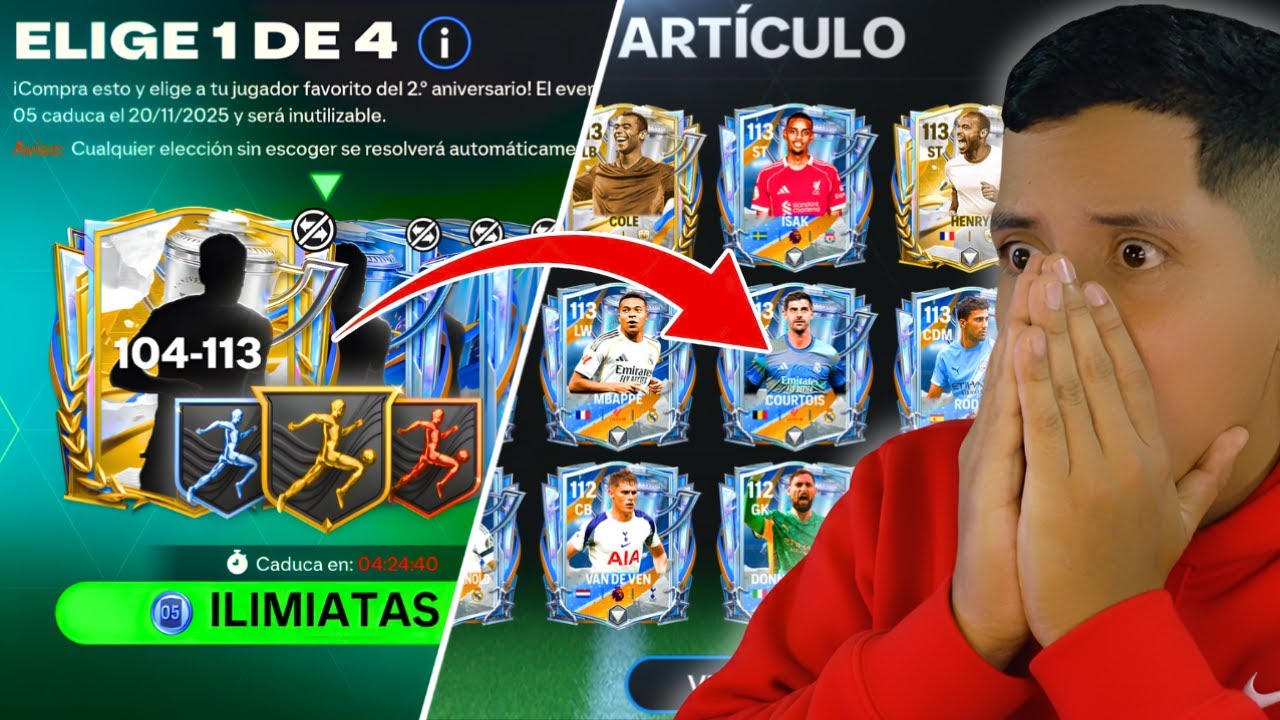 &iexcl;CORRE a ABRIR la PR&Oacute;RROGA M&Aacute;S ROTA de FC Mobile 26! 😱🔥 (&iexcl;ES ILIMITADA!)