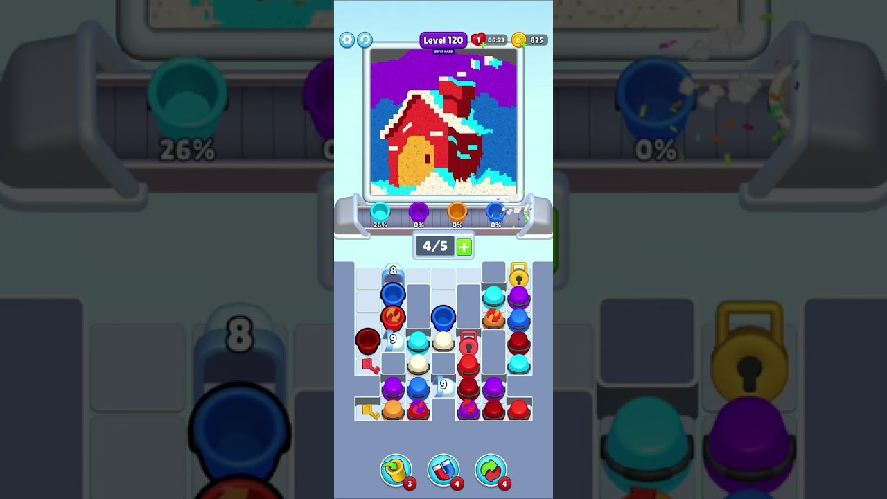 Sand Loop Level 120 Super Hard Walkthrough Solution 