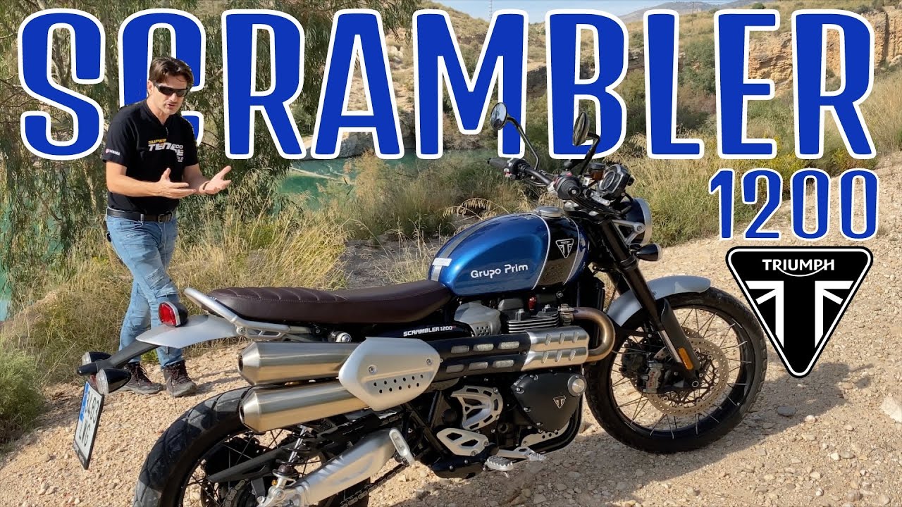 Triumph Scrambler 1200 XC 2023 |  Prueba Test Review | SRTV101