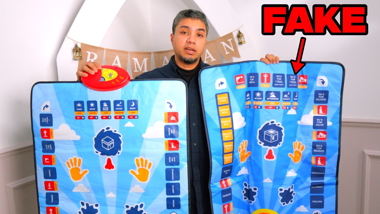 BEWARE of these Counterfeit Prayer Mats | My Salah Mat