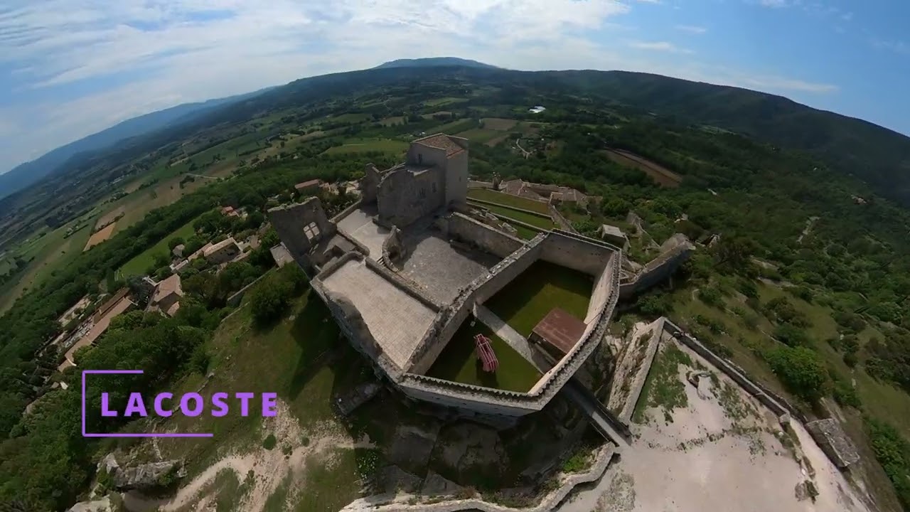 LUBERON drone mavic air 2 + sphère 360 - mai 2023
