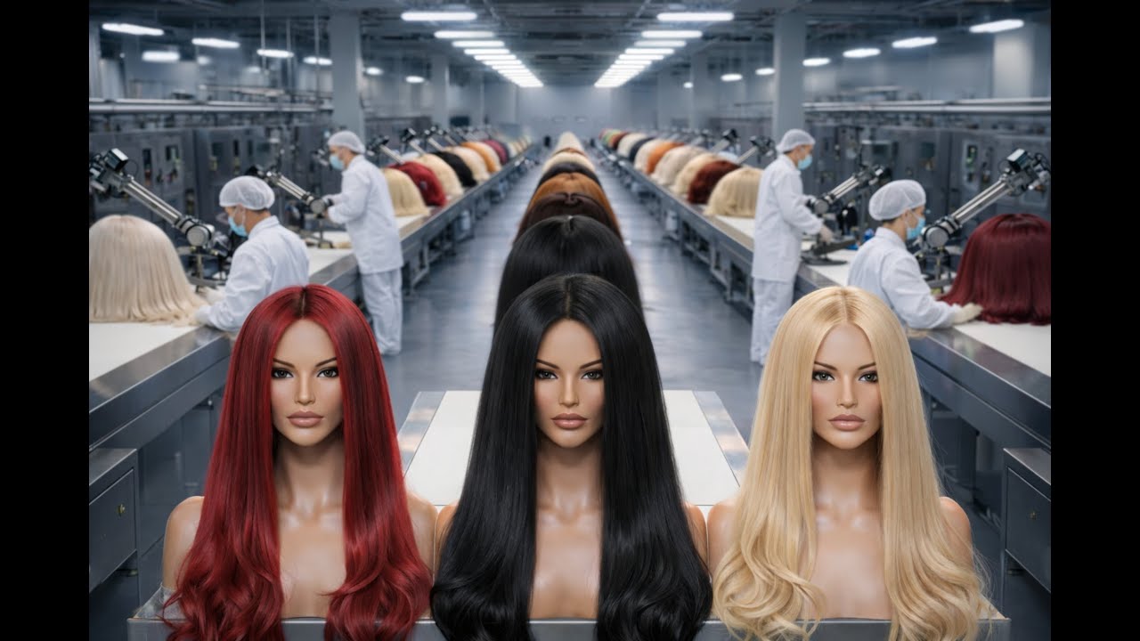 3 Secrets Behind Luxury Hairs Production You’ve Never Seen | Inside the Factory