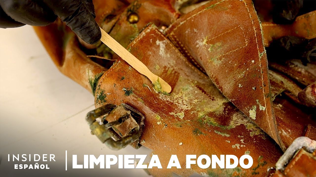 Cómo se limpia a fondo un bolso de cuero con moho | Limpieza a fondo | Insider Español