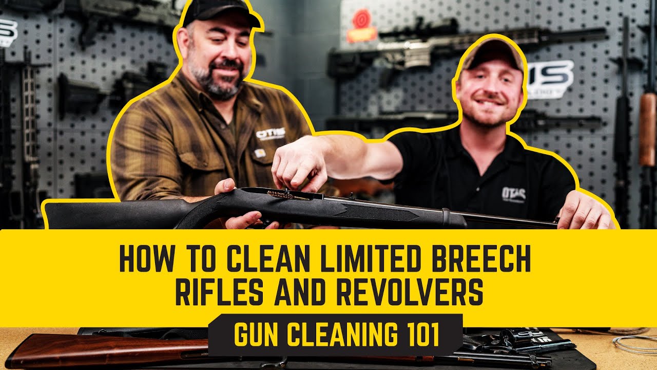 Gun Cleaning 101 | How to Clean Limited Breech Rifles and Revolvers