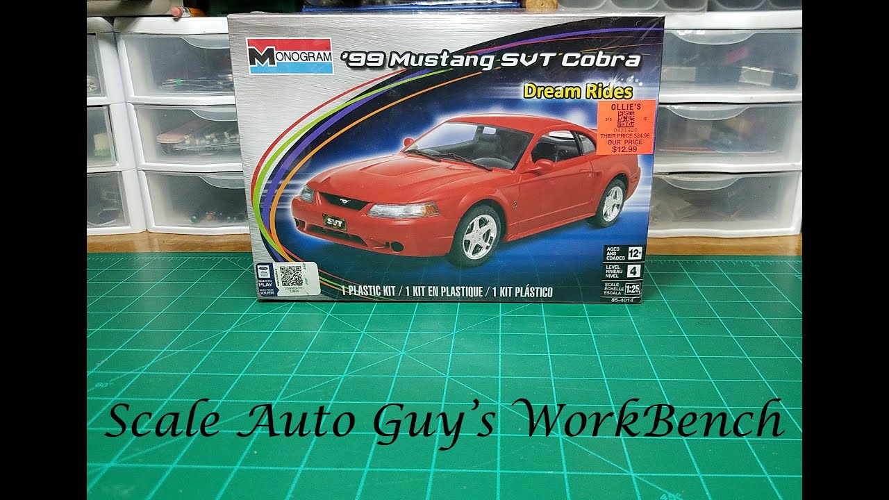Ford Mustang SVT Cobra 1999 года от Monogram — Эпизод 34