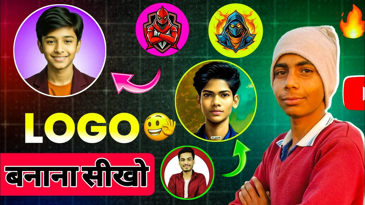 Logo Kaise Banaye | Youtube Logo Kaise Banaye | How to Create Youtube Logo | Tech Boy Mithun 