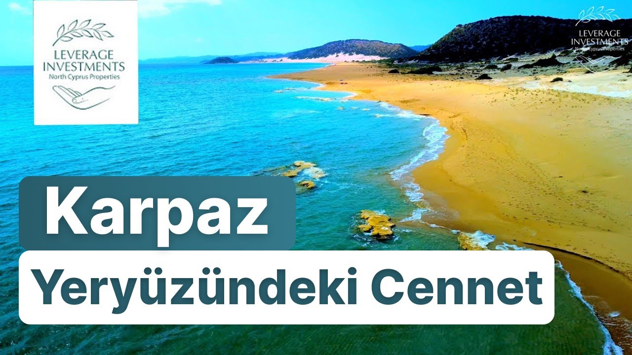 Ünlü Karpaz Yarımadası. Kuzey Kıbrıs’ın koruma altındaki bölgesi. Leverage Investments
