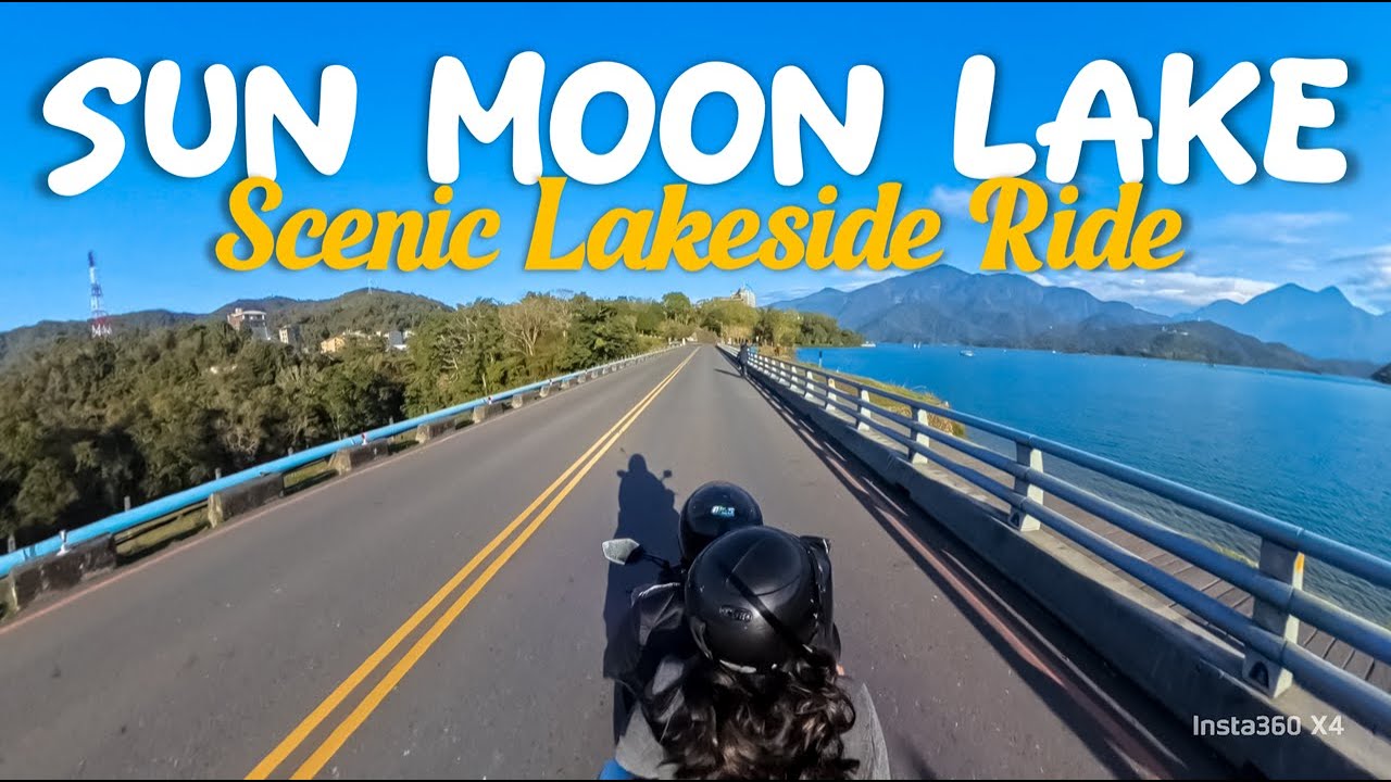 Exploring Around Sun Moon Lake on a Rented Scooter & Hotel Room Tour | Taiwan 🇹🇼