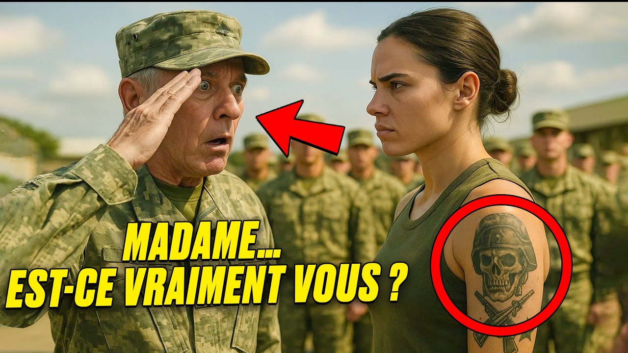 Le général se fige en voyant son tatouage : l’emblème de son unité disparue