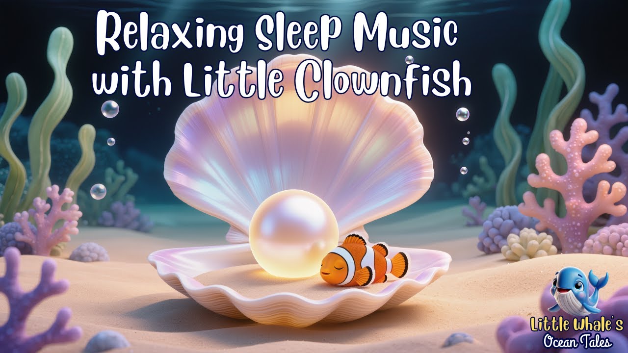 Relaxing Sleep Music For Toddlers and Babies 🐠💙 Calming Ocean Sounds for Kids To Sleep Instantly