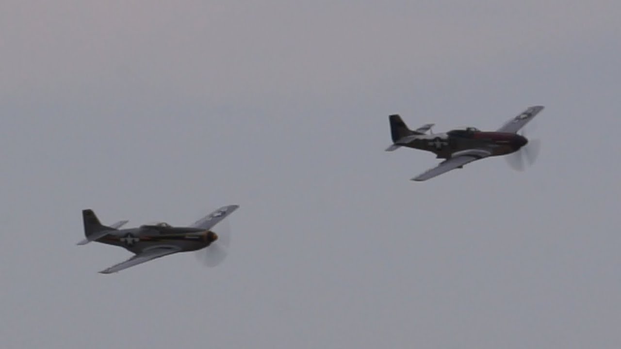 P-51D Mustangs at Duxford 7th September 2025