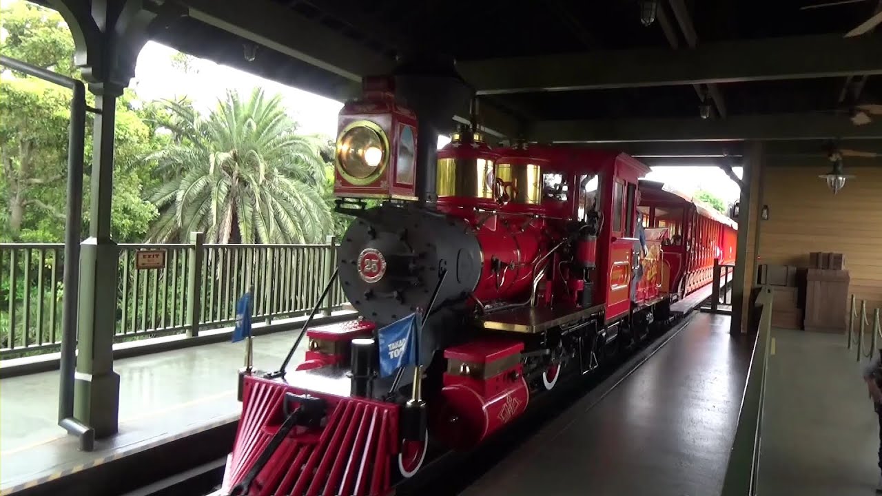 Western River Railroad at Tokyo Disneyland