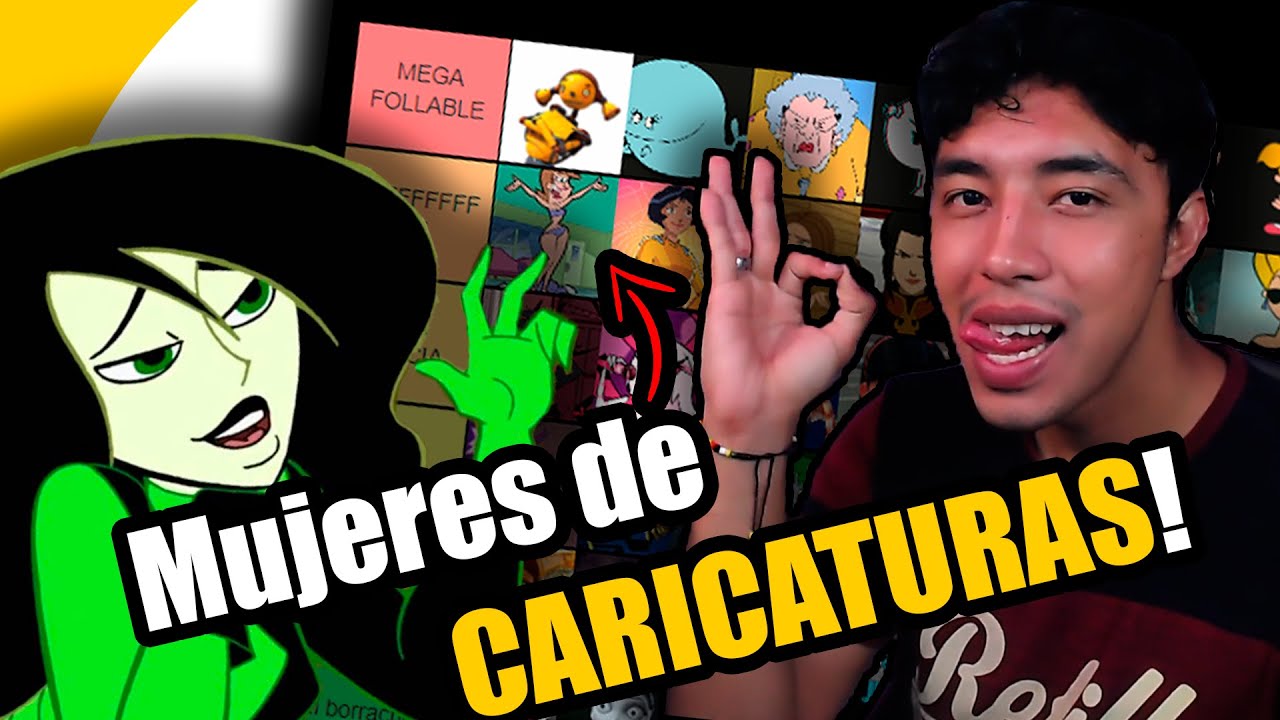 ¡¡¡TIERLIST de las MUJERES DE LAS CARICATURAS!!!