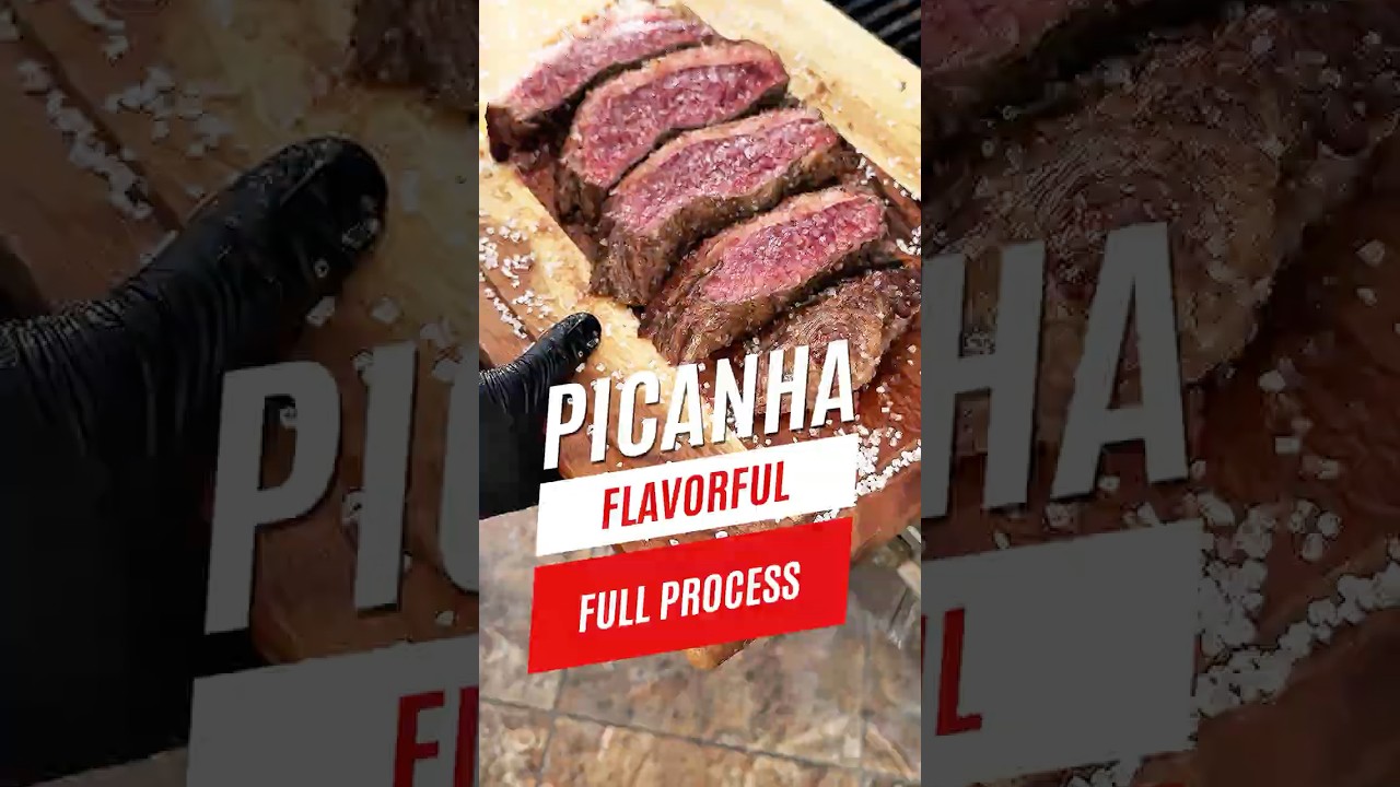 This is Picanha. Full process video. #steak #picanha #bbq