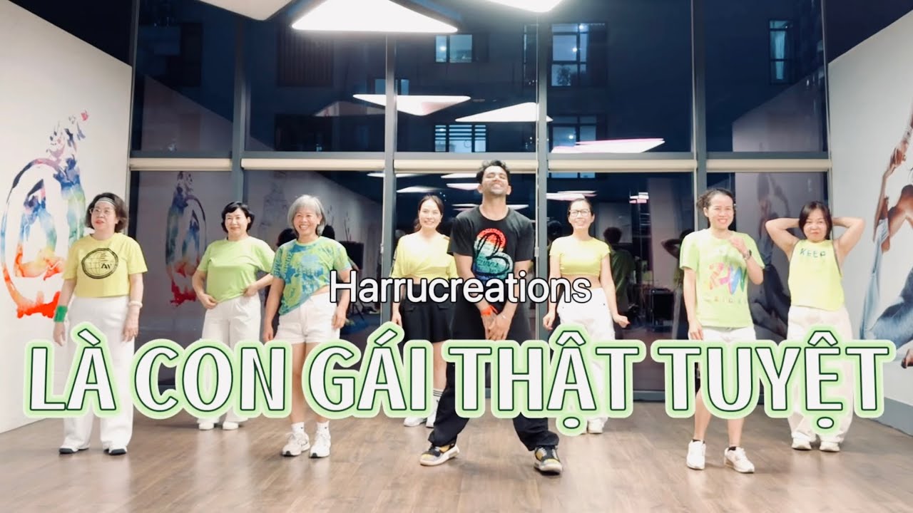 LÀ CON GÁI THẬT TUYỆT DANCE | ZUMBA FITNESSES HARUCREATIONS