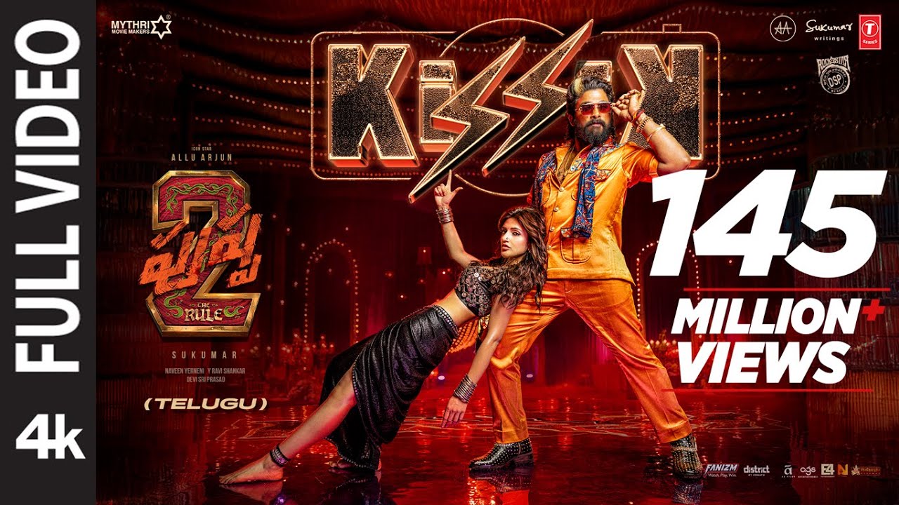 Full Video: KISSIK Song | Pushpa 2 The Rule | Allu Arjun | Sukumar | Sreeleela | DSP
