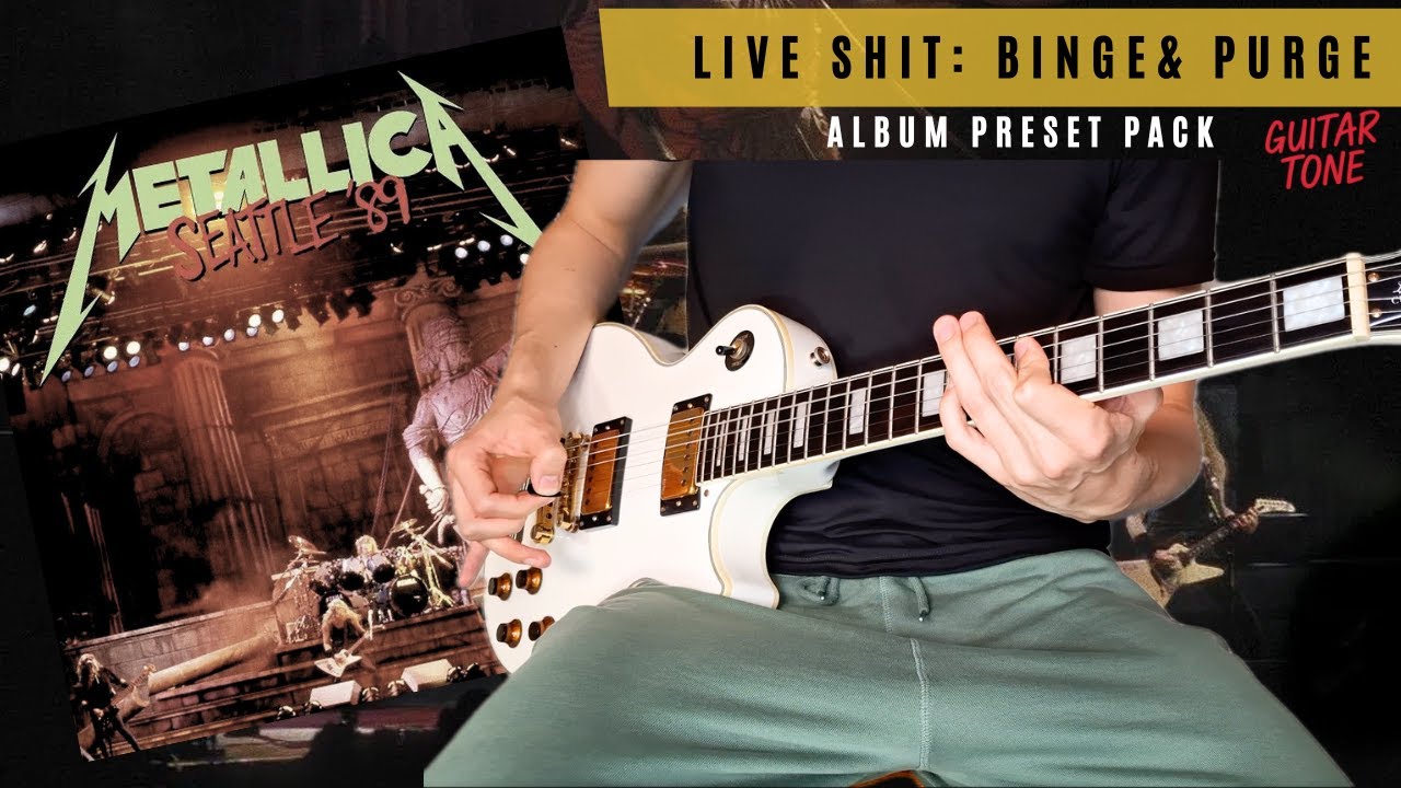 Get the Ultimate Guitar Tone of METALLICA LIVE SEATTLE '89 - AmpliTube 5