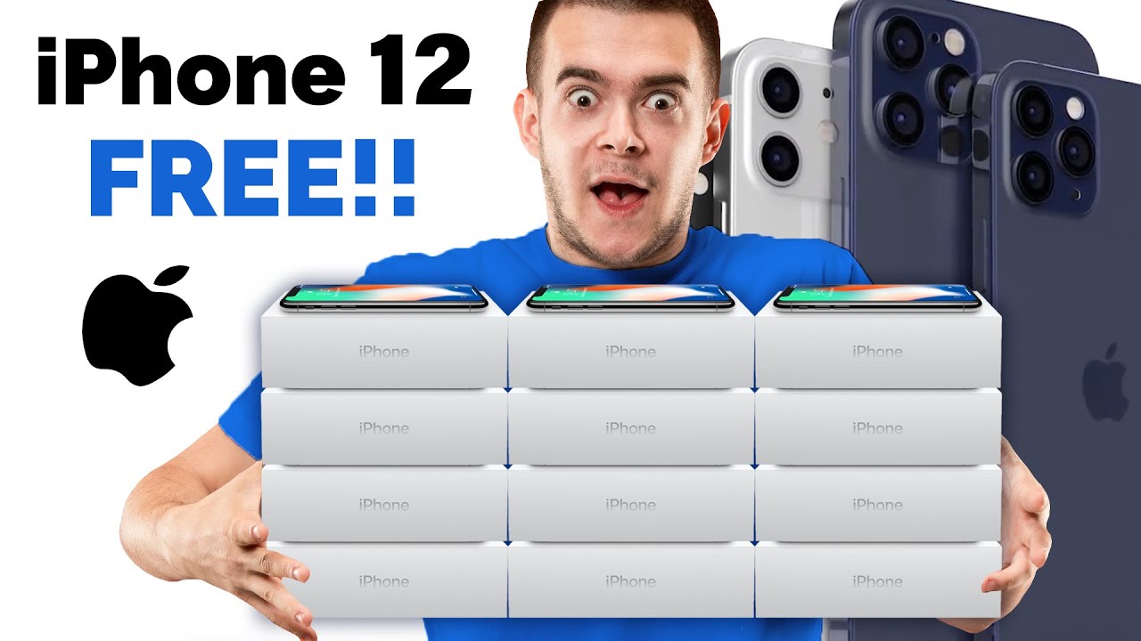Раздача iPhone 12 - Apple (2020) - Как получить iPhone БЕСПЛАТНО!!!
