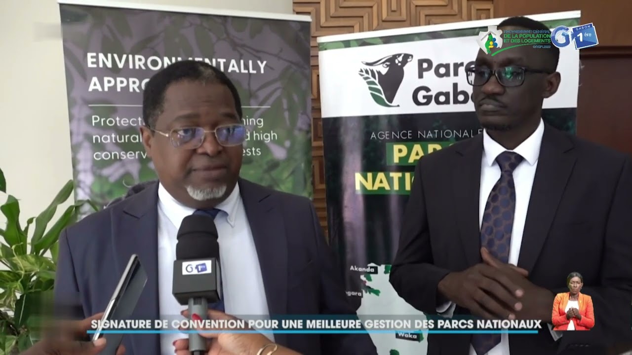 Signature de convention pour une meilleure gestion des Parcs Nationaux.