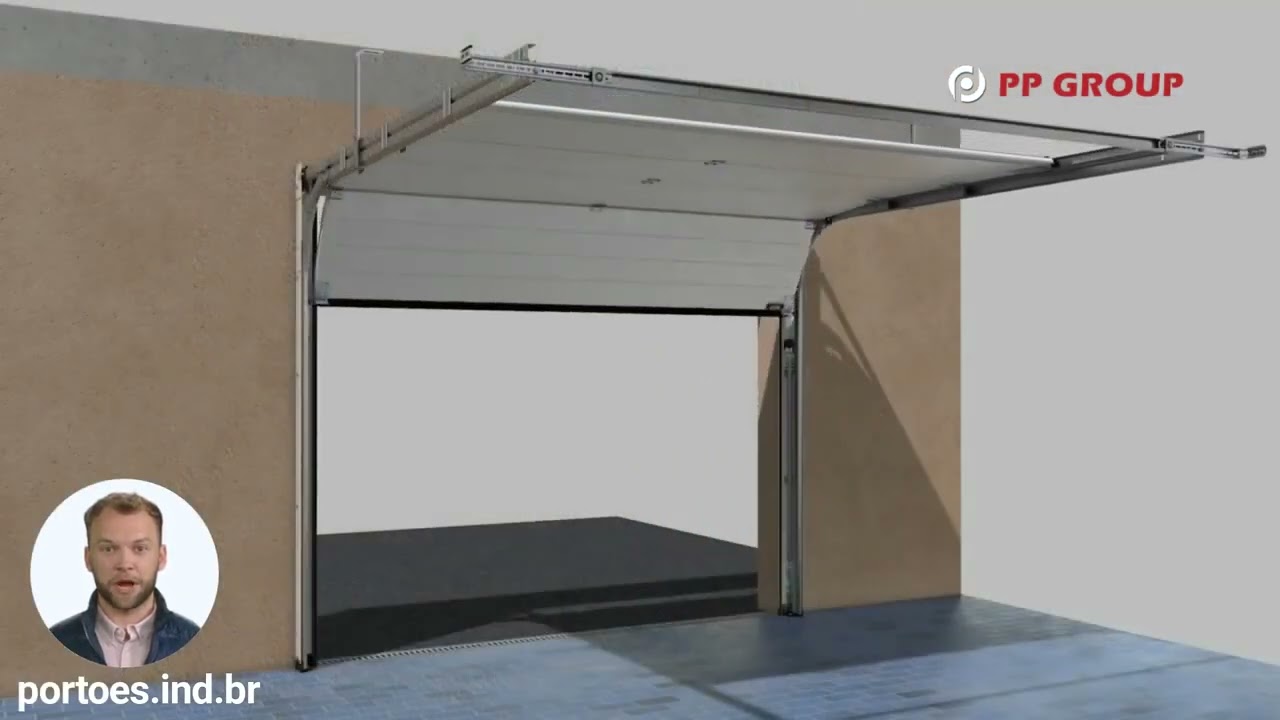 Tendências e Tipos de Portões de Garagem: passo a passo instalação portão seccionado
