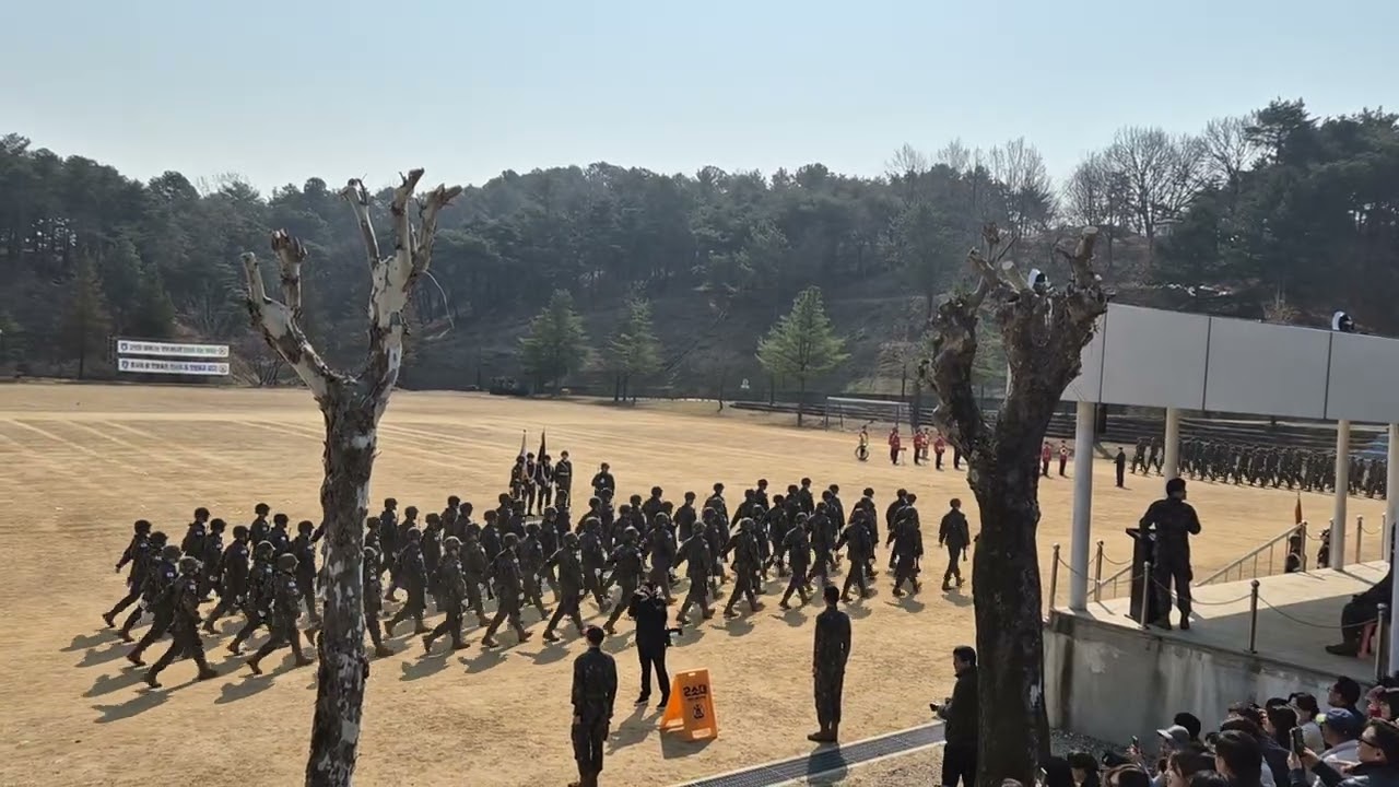 육군 32사단수료식 2025.4.2  