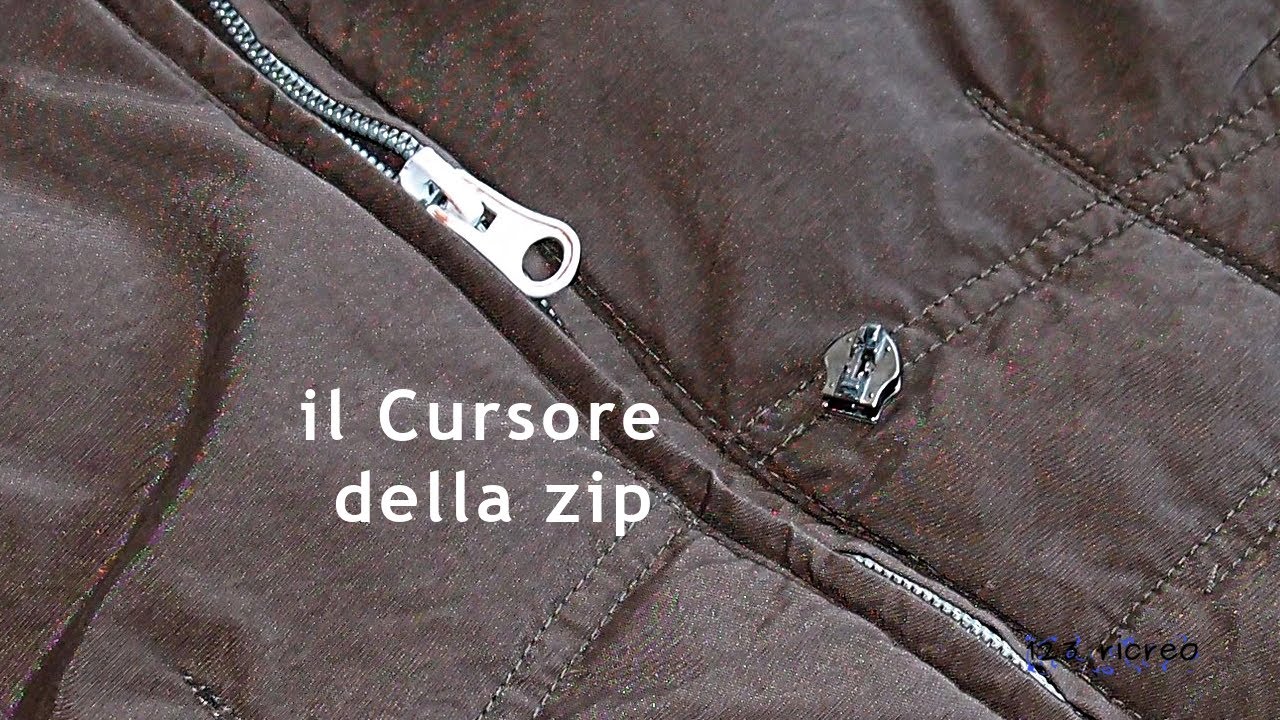 Il cursore della zip rotto!!