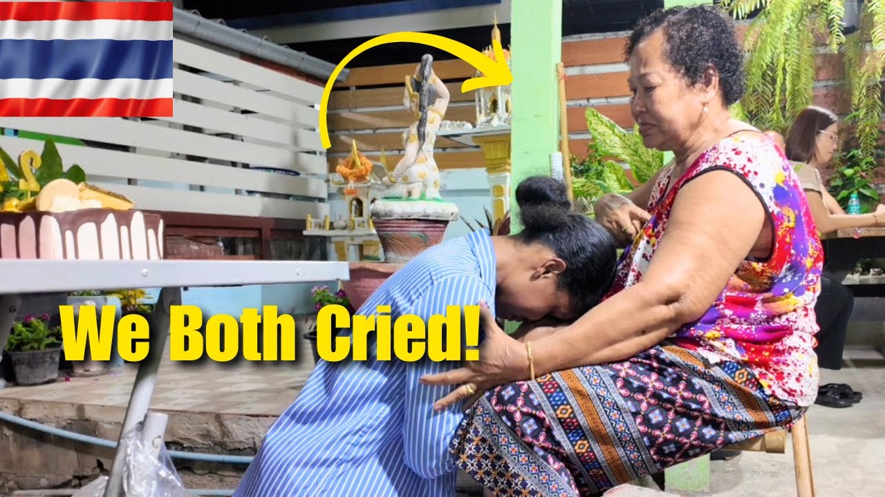 Я довела маму до слез на свой день рождения 🇹🇭