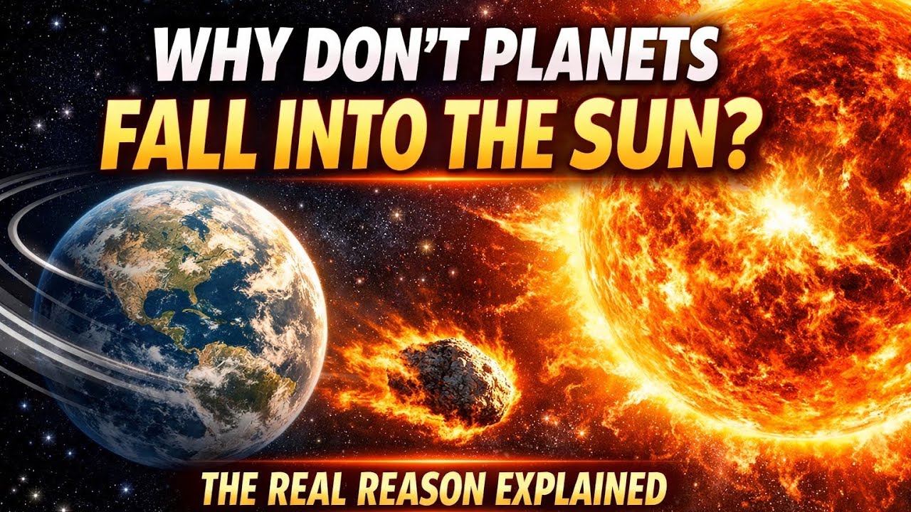 The Surprising Reason Planets Don't Fall Into Stars | Gravity & Planetary Orbits Explained